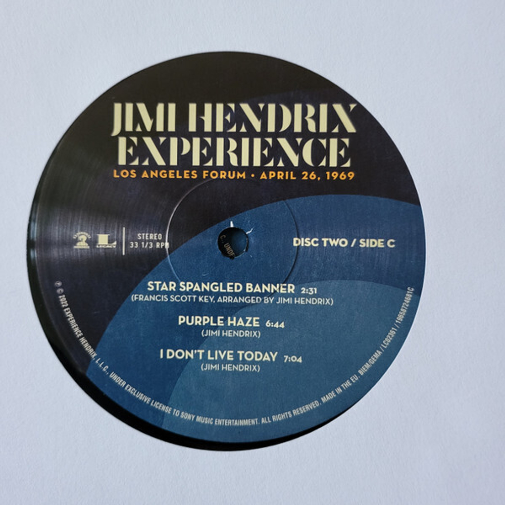 Jimi Hendrix Experience / Los Angeles Forum - April 26, 1969 (Deluxe Edition)(2LP)