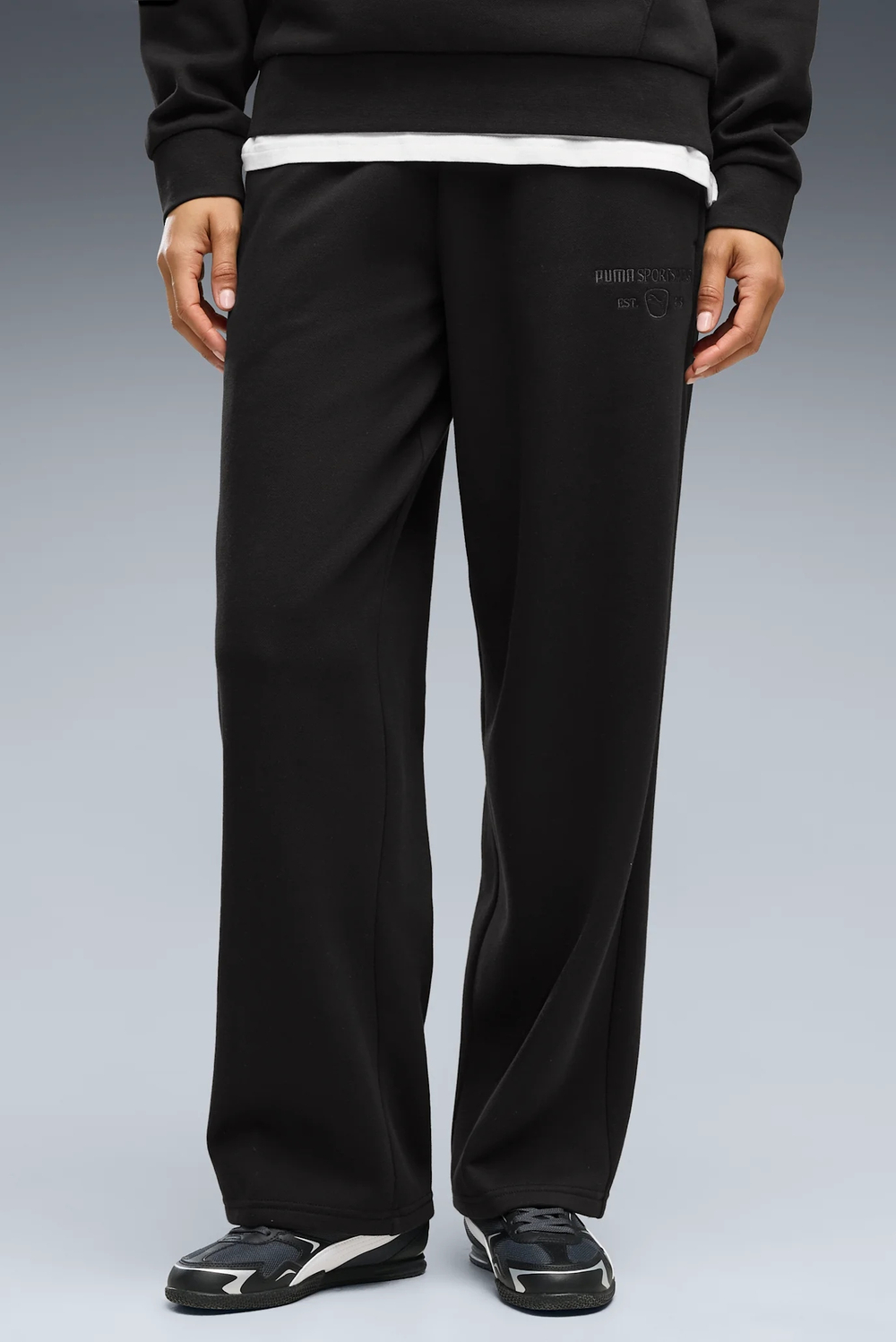 Брюки спортивные женские PUMA PUMA CLASS Comfort Straight Leg Pants FL