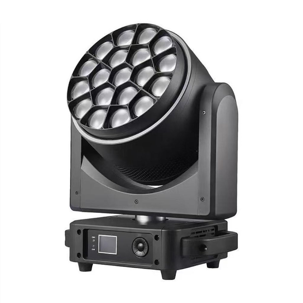 Wash B-EYE 1940 Mini K15 — компактная вращающаяся голова 19×40 Вт RGBW с зумом 6°–55°
