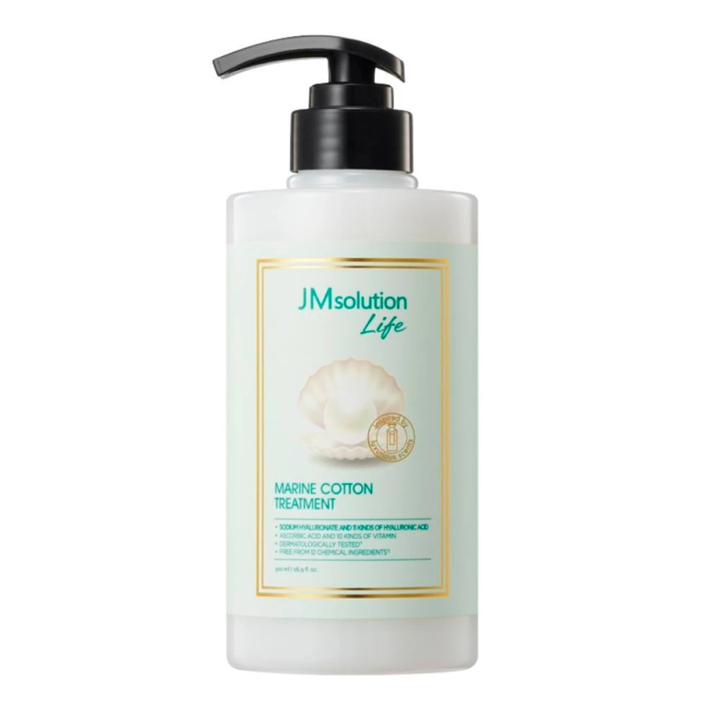 Маска-бальзам для волос увлажняющая с «морским хлопком» JMsolution Life Marine Cotton Treatment