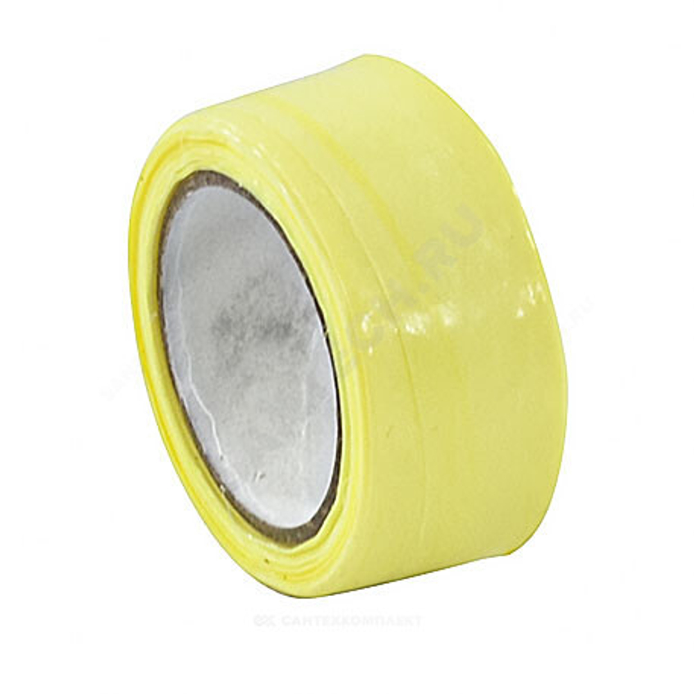 Лента ФУМ PTFE 20ммх10-12м катушка 30гр цвет: желтый среда: газ Мастер line