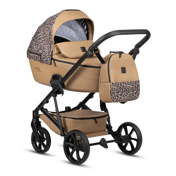 Коляска 2 в 1 Tutis Viva 6+ Teddy Savanna Brown