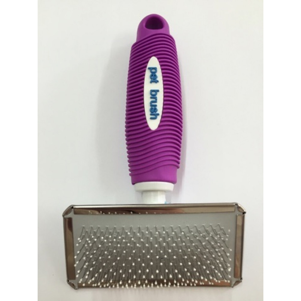 Pet Fashion Пуходерка "Pet brush" с каплей, 4,5 х 9см, блистер