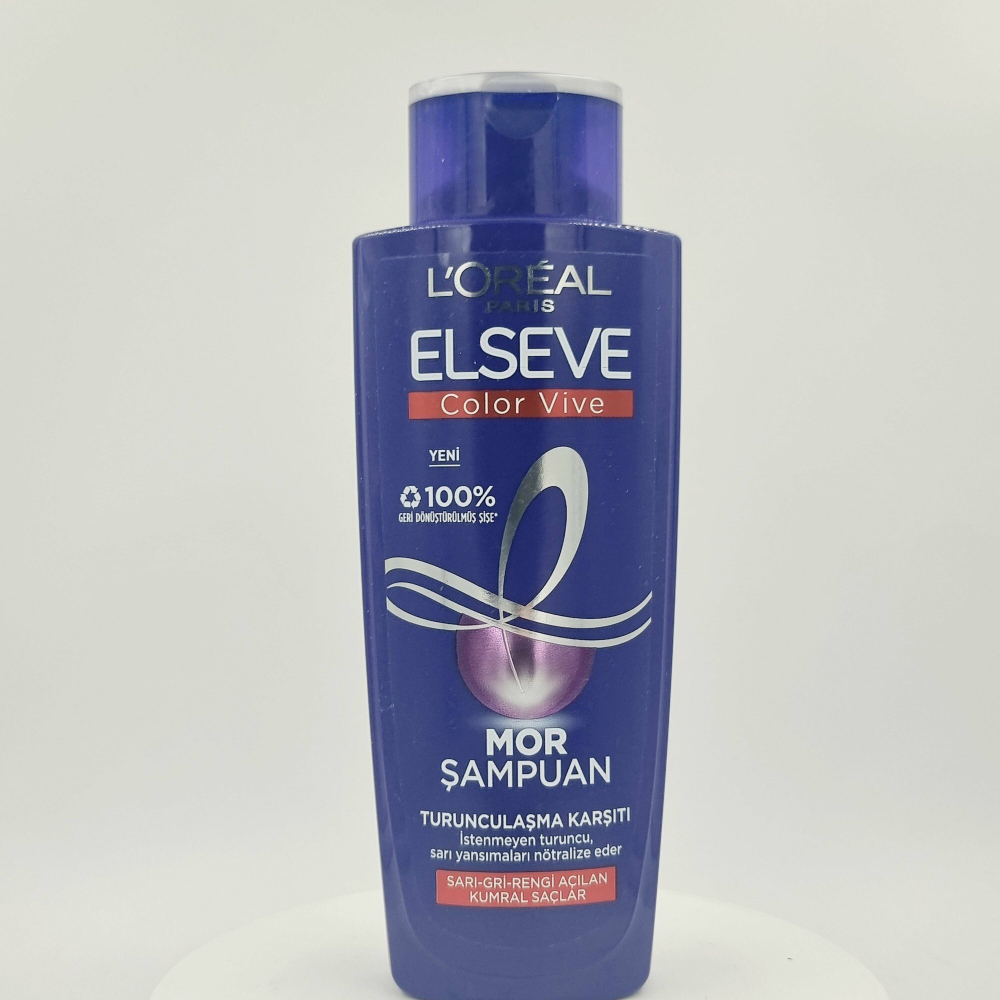 Шампунь фиолетовый L'oreal Paris ELSEVE Color Vive Purple 200 мл (Франция)