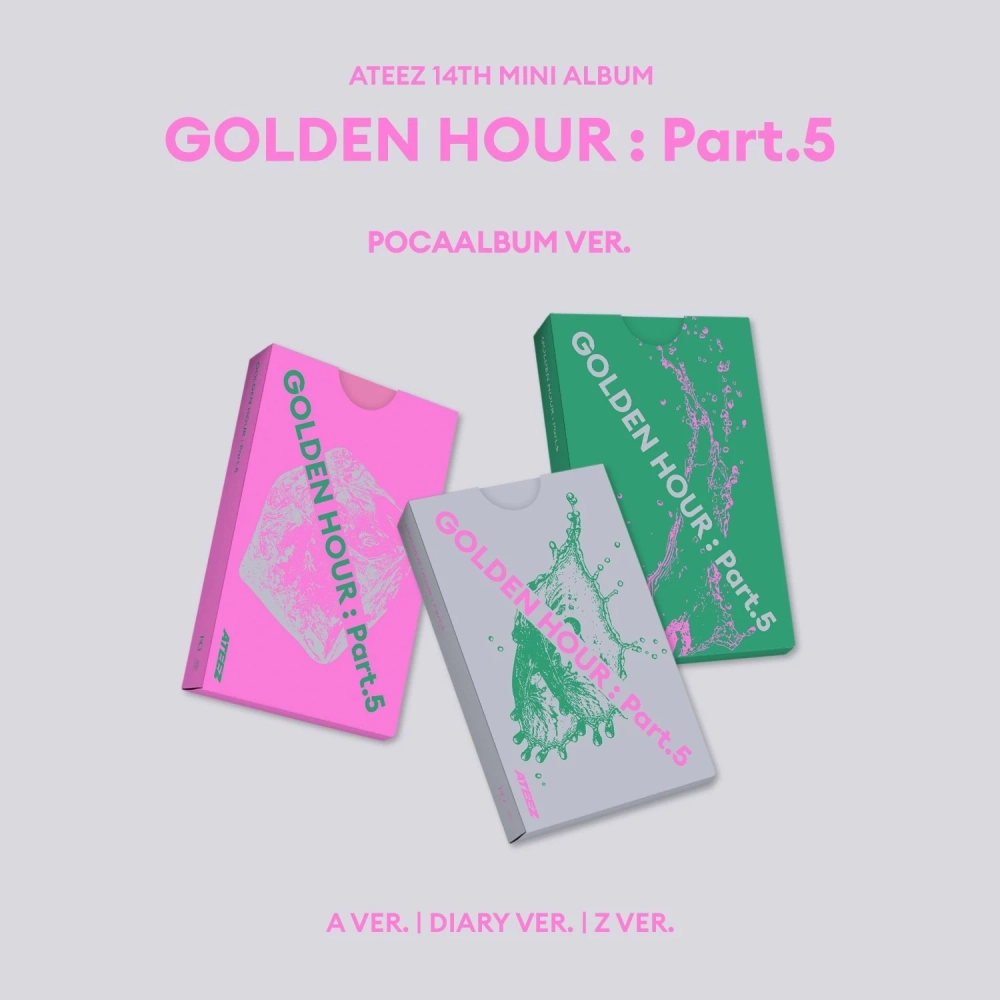 Альбом ATEEZ - Golden Hour : Part.5 [Pocaalbum ver.]