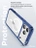 Чехол накладка iPhone 17 Pro / 18 Pro 6.3" Gurdini Alba Series Protective with Magsafe Dark Blue