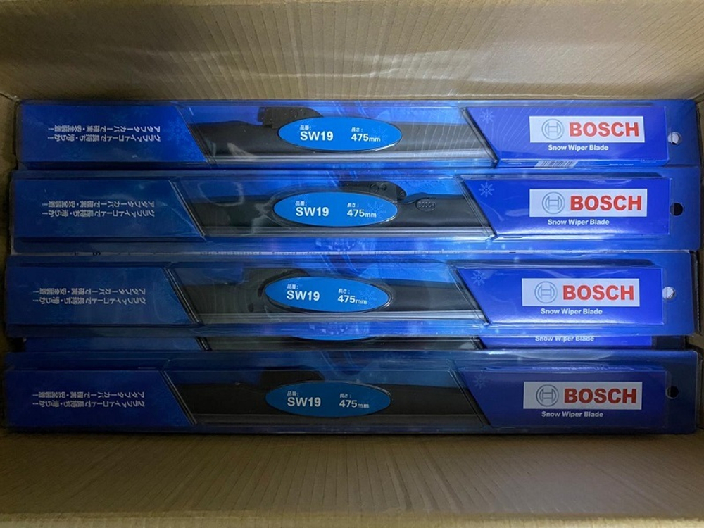 Зимние щетки стеклоочистителя BOSCH (21/530 мм) каркасная, крючок
