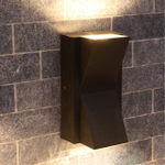 Уличный настенный светодиодный светильник Arte Lamp GUNTER A6306AL-2BK