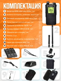 Детектор дронов и бпла aSel Labs H231