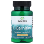 Swanson Vitamins, L-карнитин, 30 таблеток