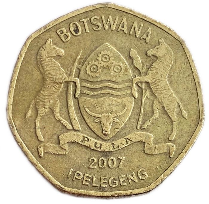 1 пула 2007 Ботсвана VF-XF