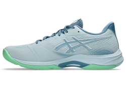 Мужские кроссовки для бадминтона/сквоша Asics Netburner Ballistic FF 4 - cool grey/saba blue