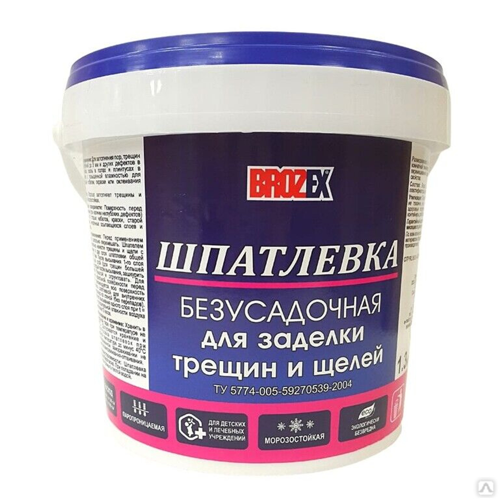 Шпатлевка д/щелей и трещин 3кг