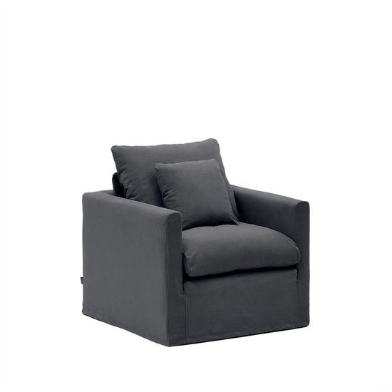 A cover designed to keep your Nora amchair in brand-new condition. Made from linen and cotton fabri