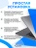 Чехол пластиковый Gurdini для Macbook Air 15" 2023 (A2941) Matte Series Blue