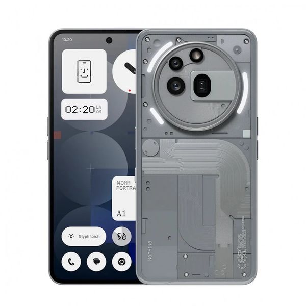 Смартфон Nothing phone (3a) Pro 12/256 ГБ, Dual nano SIM + eSIM, Серый | Grey