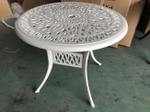 Белая мебель из литого алюминия Palermo 4 white, белый