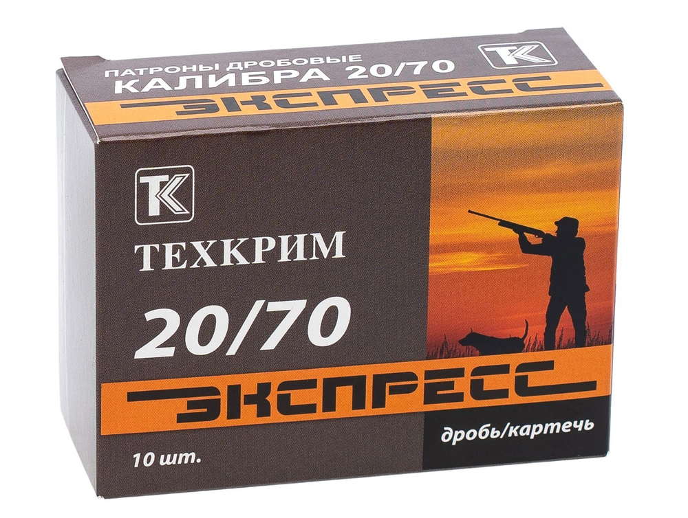 Патрон 20/70 Техкрим "Экспресс" картечь 6,5