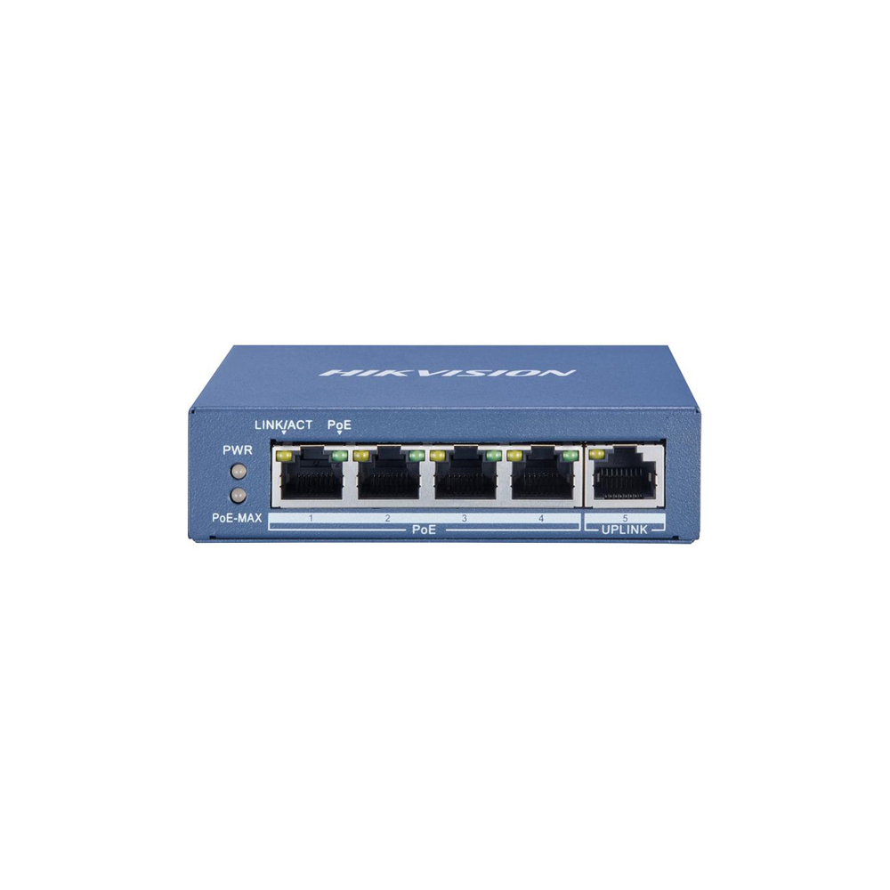 Коммутатор Hikvision DS-3E0505P-E/M