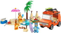 Конструктор LEGO Bluey 11202 Пляж Блуи и семейная поездка на автомобиле