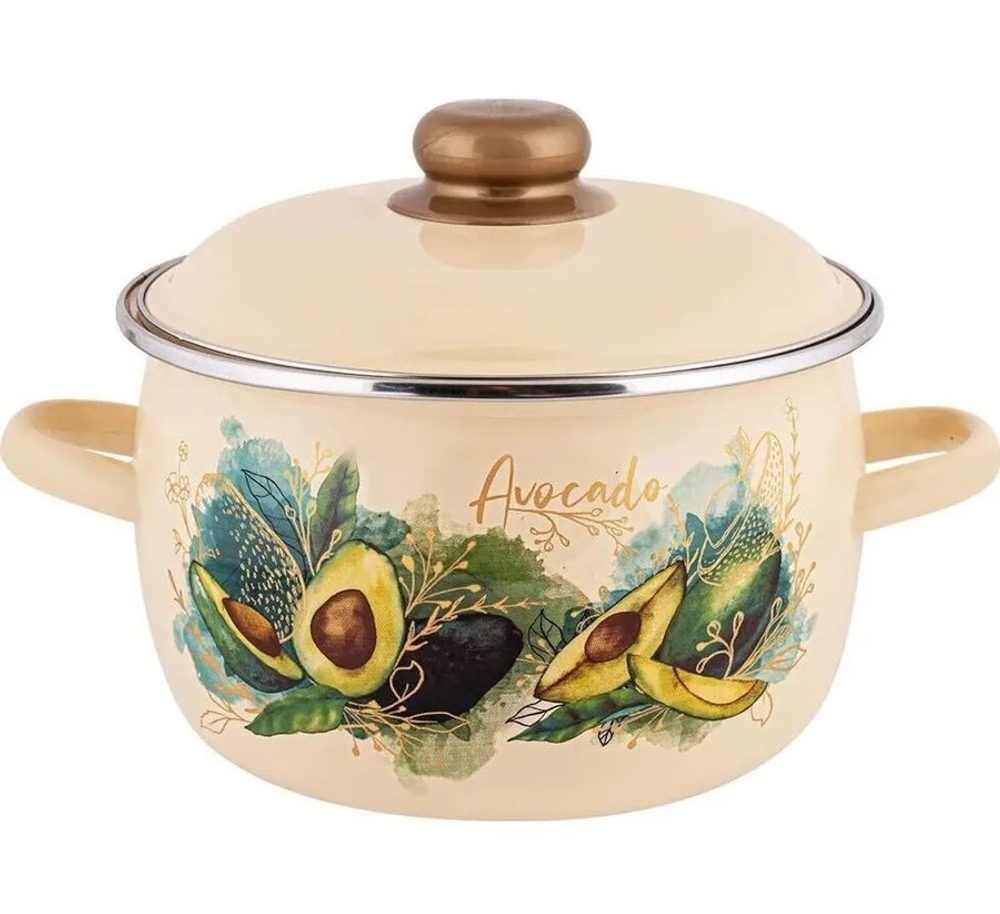 Кастрюля эм.5,5л Avocado Appetite