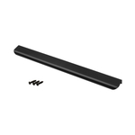 Ручка торцевая, 320/397 мм, матовый черный RT-006-400 BL — купить в Якутске | Все для мебели