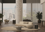 Подвесной светодиодный светильник Maytoni Sapphire MOD293PL-L140BS3K