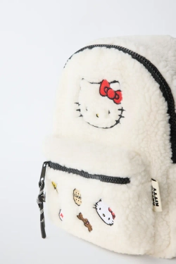 ZARA РЮКЗАК HELLO KITTY© SANRIO, ЭКРЮ