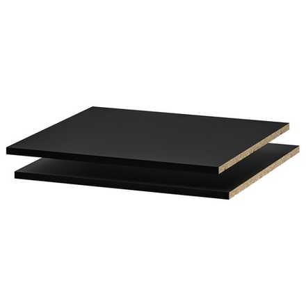 IKEA UTRUSTA  (ИКЕА УТРУСТА)  -  Полка - чёрно-серый 60x60 см