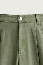БРЮКИ ЧИНОС BAGGY FIT СО СКЛАДКАМИ — ZARA
