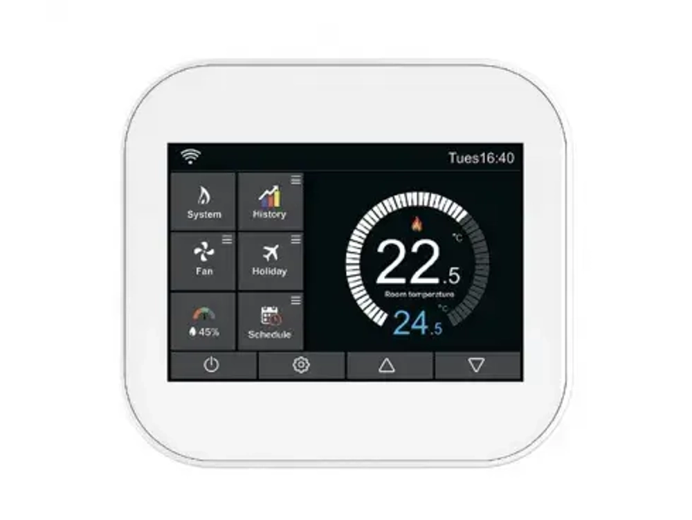 Термостат для конвектора Vitron W-therm MCW.630.Wi-Fi белый
