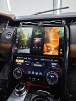 Магнитола для + сенсорная LCD панель климата для Land Rover Discovery 5 2017-2022 (взамен 10" экрана без кнопки OPEN) - RDL-1755-medium монитор 13.3" на Android 13, Быстрая, CarPlay, 4G SIM-слот