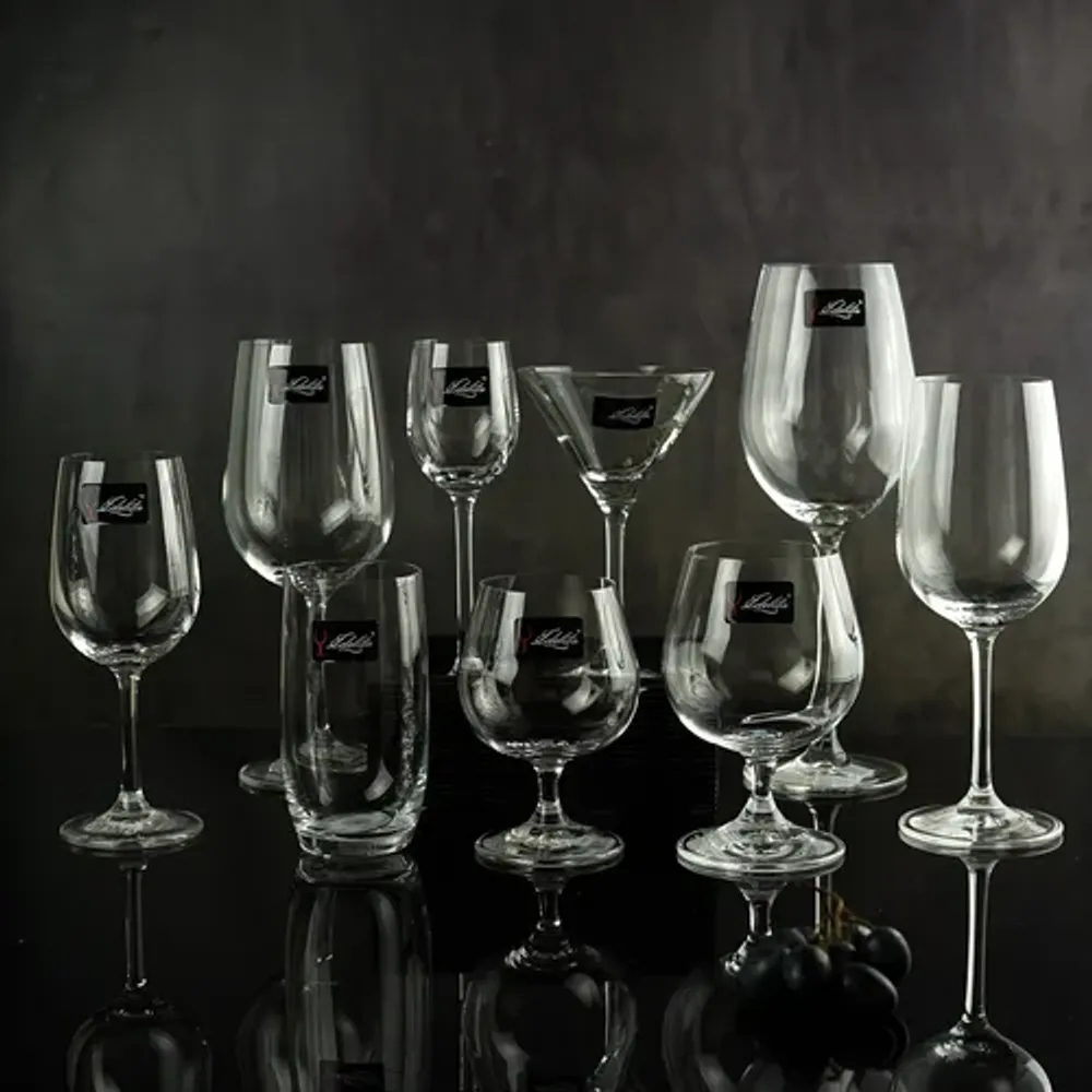 Бокал для вина 350 мл хр. стекло Bistro "Edelita" d 6 см h20 см P.L. - BarWare [6]