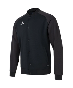 Куртка спортивная Jogel DIVISION Button Jacket, черный 99/темно-серый 98