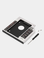 Салазки Optibay 9.0 переходник вместо дисковода, для ноутбука, DVD, SSD, HDD