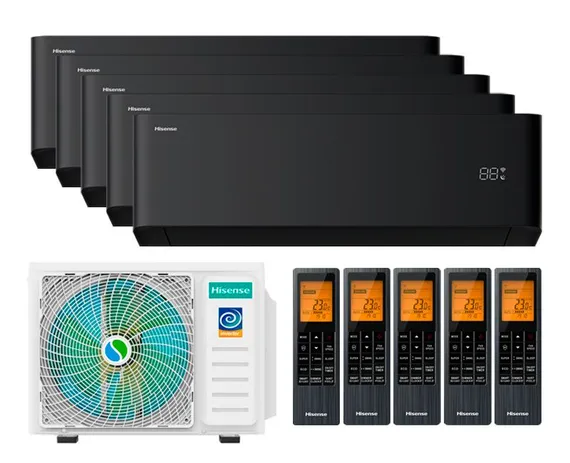 Мульти сплит-система Hisense 5 x AMS-09UW4RYCHB00(B) / AMW5-42U4RTA LP