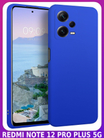 Мягкий Soft Touch чехол из силикона для XIAOMI REDMI NOTE 12 PRO PLUS 5G с бархатной подкладкой