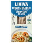 LIVIVA, сушеная лапша ширатаки, 120 г (4,23 унции)