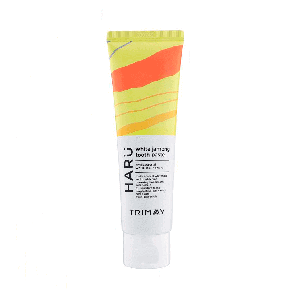 Отбеливающая зубная паста с ароматом грейпфрута и мяты Trimay HARU White Jamong Toothpaste
