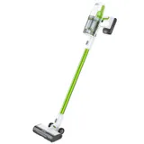 Пылесос вертикальный акк. Greenworks SV24532, 24V, б/щет, 350 Вт, 21 кПа, электрощетка, 3 насадки, LED, белый+зеленый, 1х4Ач и ЗУ (4702007UB) — фото 2