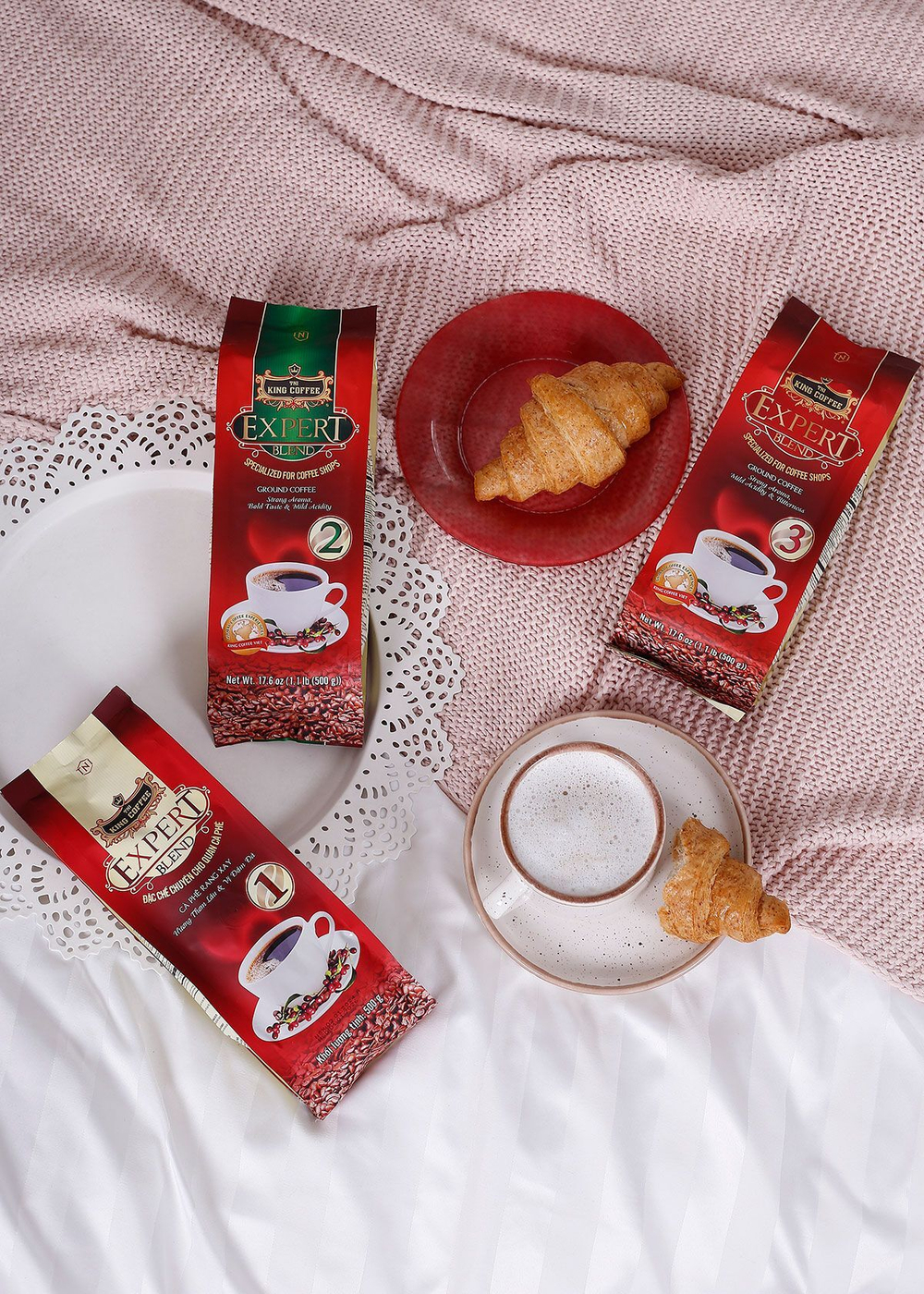 Вьетнамский молотый кофе King Cоffee Expert №3, 500 г