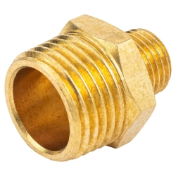 Соединитель резьбовой наруж. резьба 1/2''x 1/4'' Forsage F-MM08/04