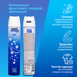 Дезодорант женский спортивный COOL BREEZE CB Crystal Sense 200 мл