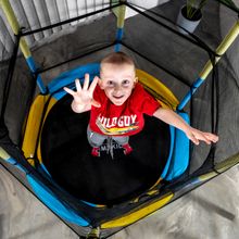 Батут DFC JUMP KIDS 55&amp;quot; желто-синий