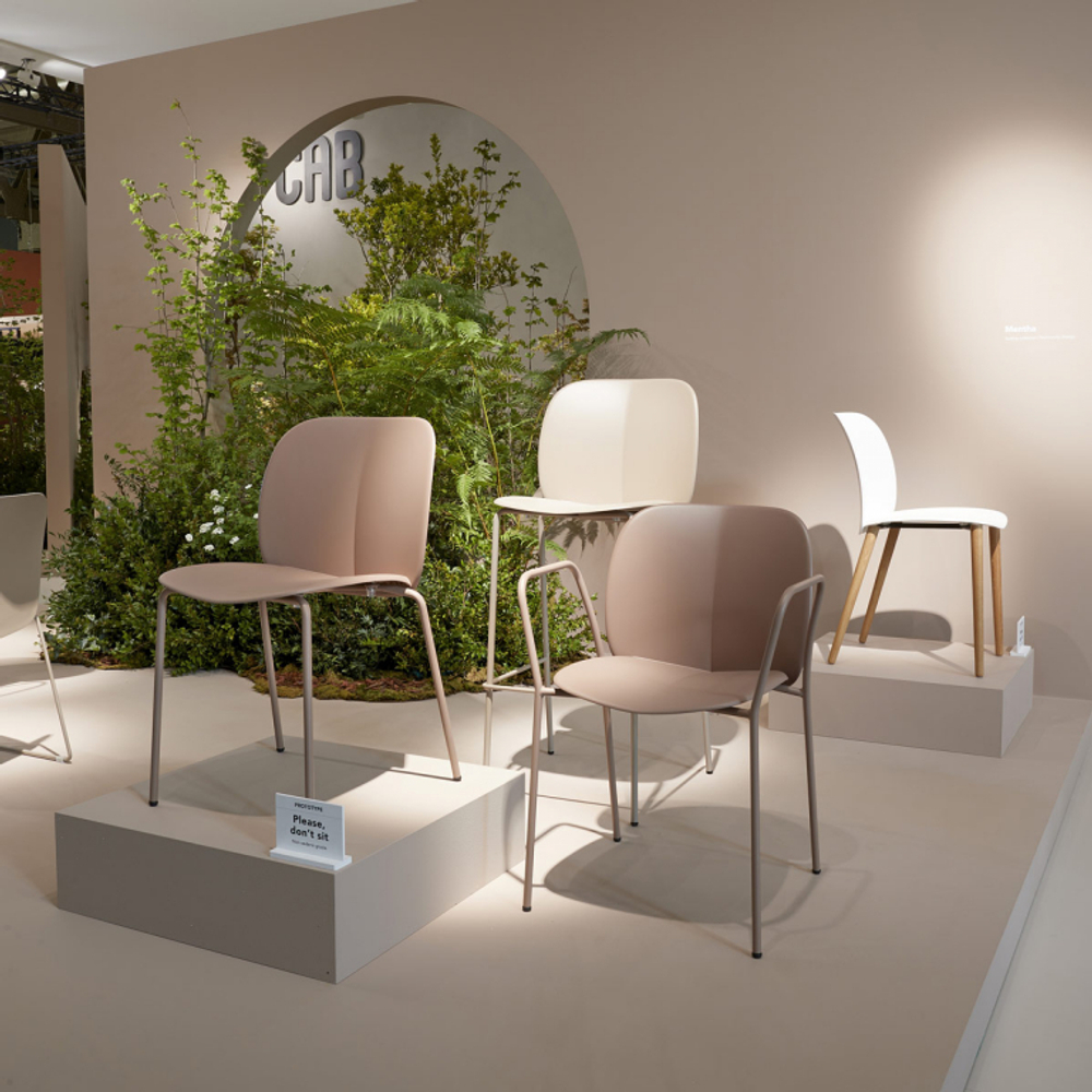 Кресло пластиковое Scab Design Mentha Go Green, тортора