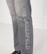 Джинсы rhinestone logo jeans Karl Lagerfeld - серый(235W1103)