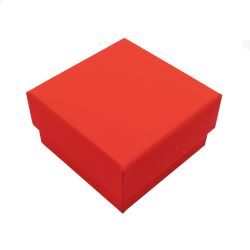 Коробочка подарочная красная 6*6 см