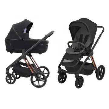 Коляска Espiro Miloo 2 в 1 Diamond Black (210)