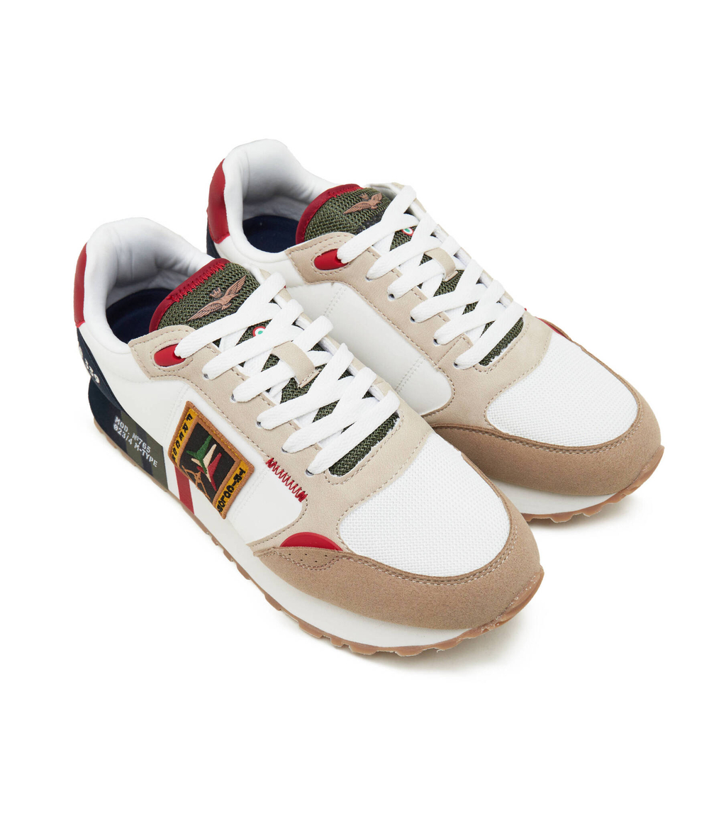 Кроссовки Aeronautica Militare - бежевый(SC275CT3331)