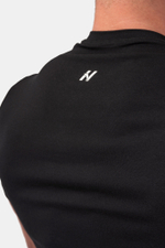Футболка VERTICAL LOGO NEBBIA T-SHIRT 293 Черная